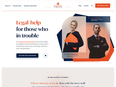 Legal Services Website Redesign