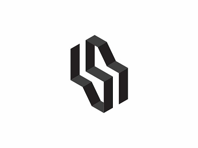 S Letter Mark assam geometric identity letter lettermark s shapes