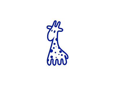 Giraffe Logo Idea africa animal animallogo giraffe giraffelogo logo logodesign wild