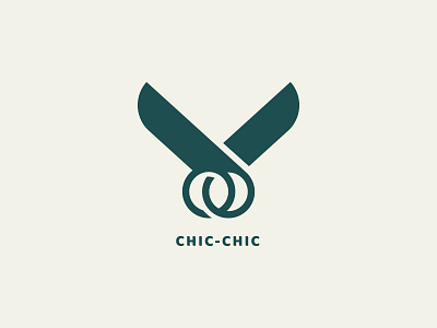 "Chic Chic" a barber shop logo