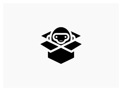 Logo design for "GiftzMonkii" an online store. gift india monkey logo