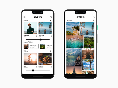 Alubum, an album app concept