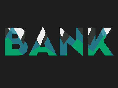 Bank concept illustration logo