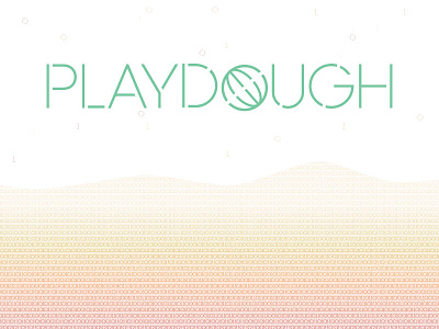 Playdough Logo Fun 2 brand colors logo
