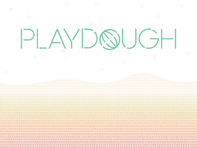 Playdough Logo Fun 2 brand colors logo