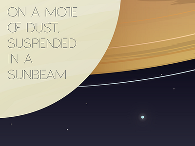 Pale Blue Dot astronomy quote saturn space travel