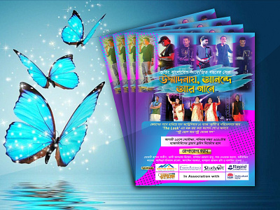 Live Concert Flyer branding concert flyer graphic design live concert flyer logo music poster design ui