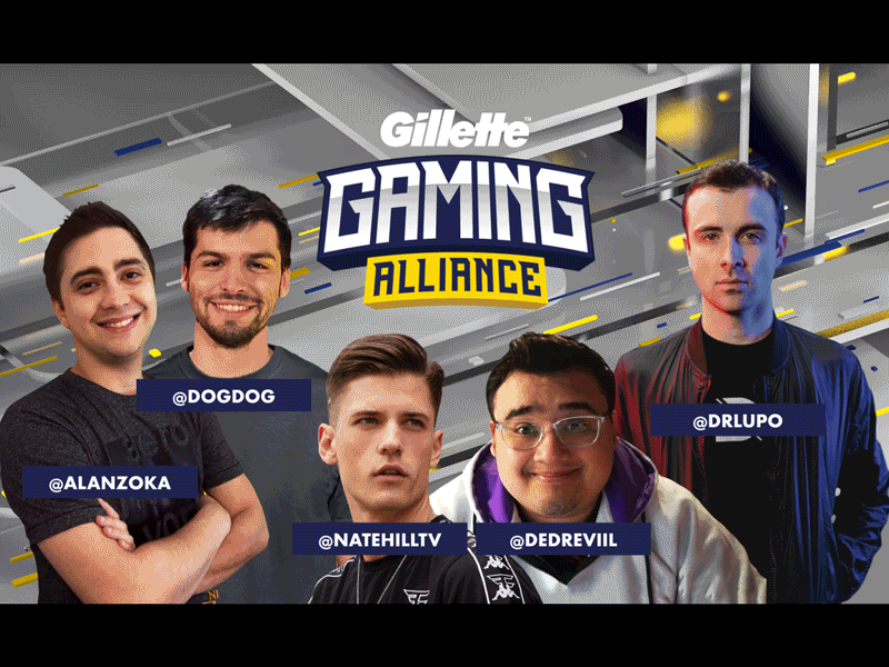 Gillette Gaming Alliance 2020 - on Twitch