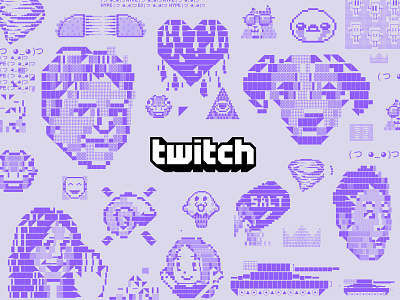E3 2017 Twitch Mural ascii chat e3 emoji emote gaming mural twitch