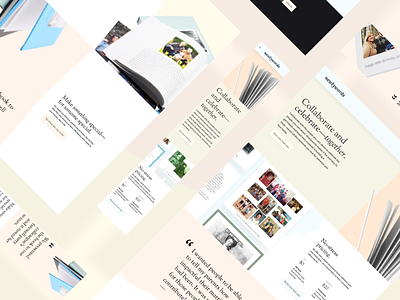 Newlywords: Homepage experiment branding design product design ui ux visual design web website
