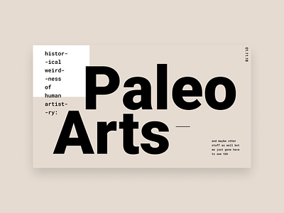 History of Paleolithic Arts: A Lightning Talk @ thoughtbot design visual design