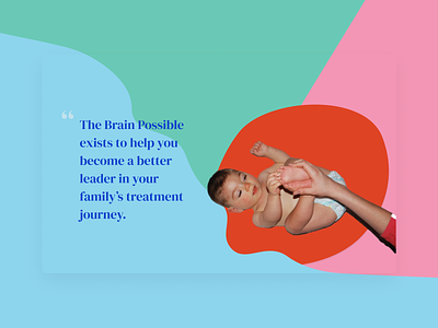 The Brain Possible - Pullquote branding design product design ui ux visual design web