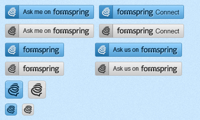 Formspring Buttons formspring