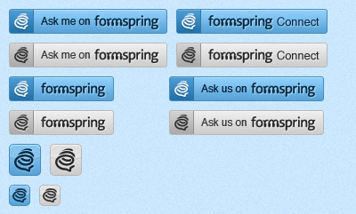 Formspring Buttons