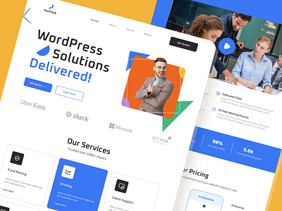 WordPress Development Agency Landing Page UI UX Design agency agency landing page creative agency development home page landing page landing page wordpress website minimal saas service ui ui ux design ux web webdesign webdevelopment website builder wordpress wordpress blog wordpress development