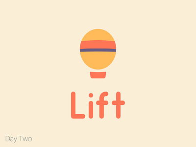 Lift Balloon Rides - Daily Logo Challenge Day Two dailylogochallange