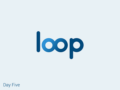 Loop AI Public Transportation - Daily Logo Challenge Day Five ai dailylogochallange logo ui