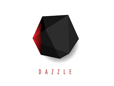 Dazzle 3d brand identity branding design gem gemstone graphic design illustration logo logo design