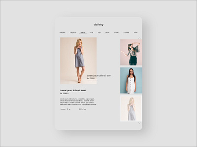 Fashion Catalogue brand identity catalogue design elegant fashion brand graphic design grey minimal ui ux webdesign website