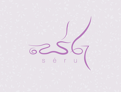 Seru Logo brand identity branding elegant fashion brand graphic design logo logo design minimal simple sinhala sri lankan typography