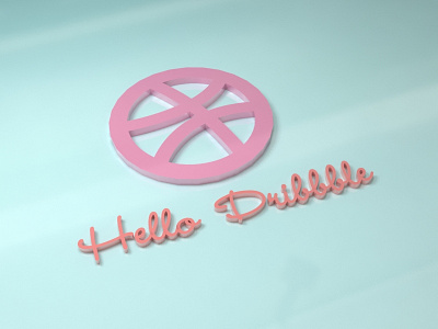 Hello Dribble! 3d 3dsmax debut first shot hello dribbble