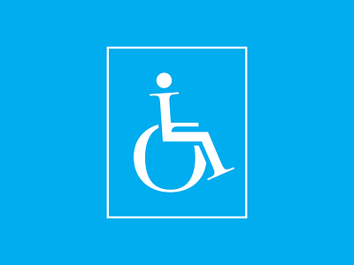 The Typo Signage Project baskerville disability disabled access graphic design pictograms serif signage type face typography user interction wayfinding wheelchair