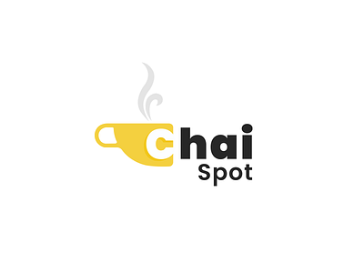 Chai spot adobe photoshop design graphic design logo