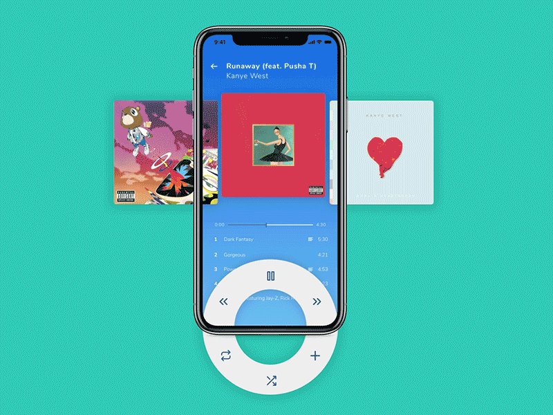 Music player app