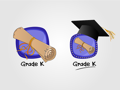 Grade Selection education geography k 3 scrolls ui elements