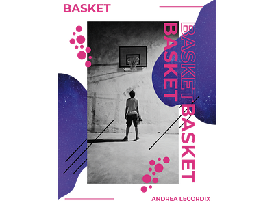 Basket basket basketball design graphism illustration illustrator photoshop