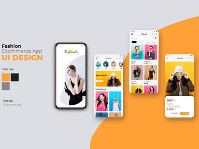 Fashion e-commerce Mobile app UI/UX Design by MD Jubaer Riyad on Dribbble