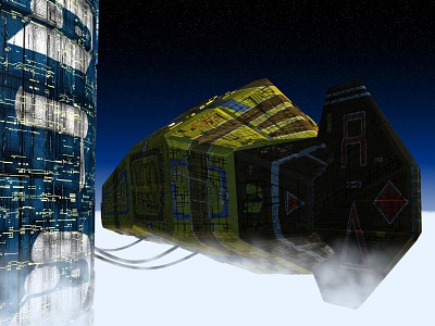 Pre-Imperial Dreadnought 3d digital 3d future futuristic illustration sciencefiction scifi ship space transport vehicle war warship