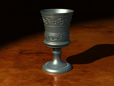 Goblet 3d ancient chalice digital 3d fantasy game game art glass medieval metal object props rpg rustic video game