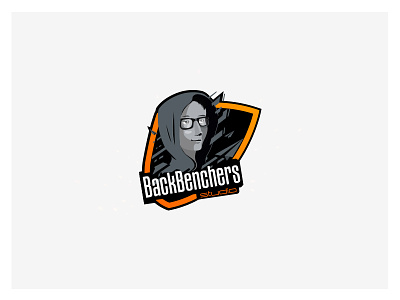 Backbenchers Studio Logo illustration logo logotype mascot photoshop vector