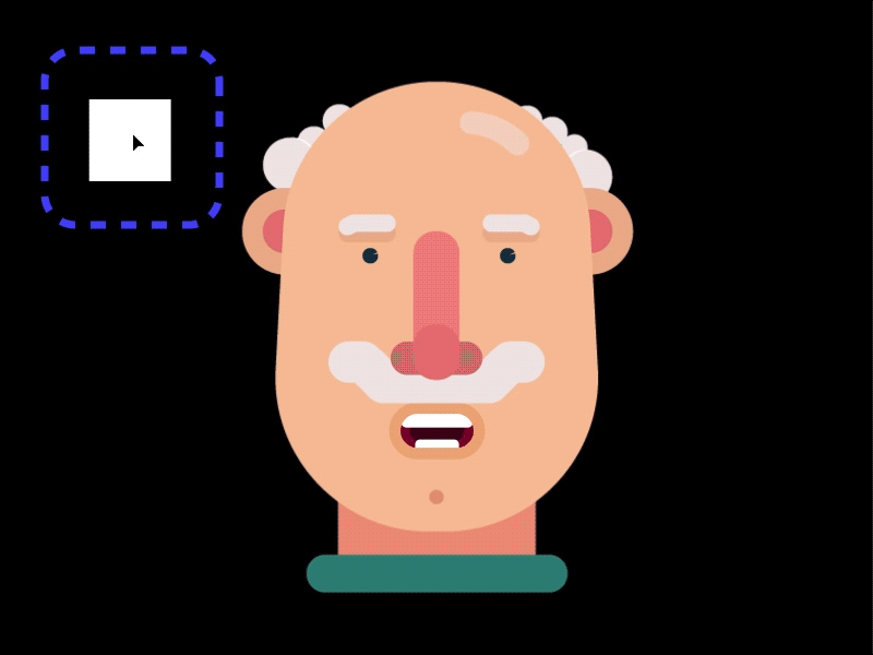 Joystick Face after effect animation illustration joystick n sliders
