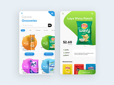 Groccery App Design