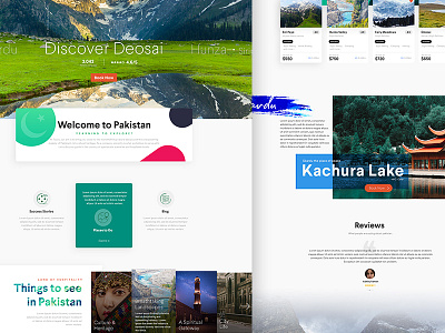 Tourism Website Design