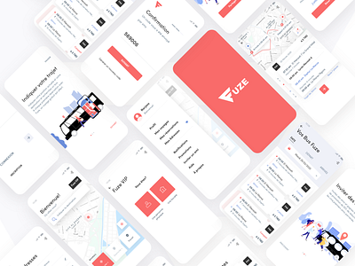 Fuze UX/UI design Mobile App