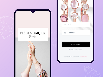 Fine jewelry Mobile app