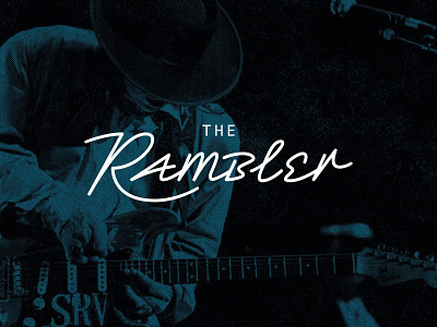 The Rambler Memphis Logo brand branding design logo visual wordmark