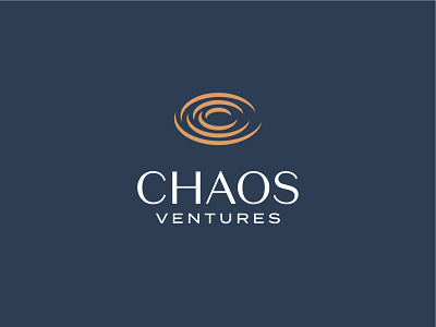 Chaos Ventures brand branding design icon identity logo visual wordmark