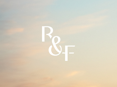R&F Wedding Monogram initials monogram wedding