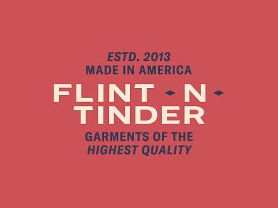 Logo Exploration #1 - Flint and Tinder brand branding design exploration identity logo visual wordmark