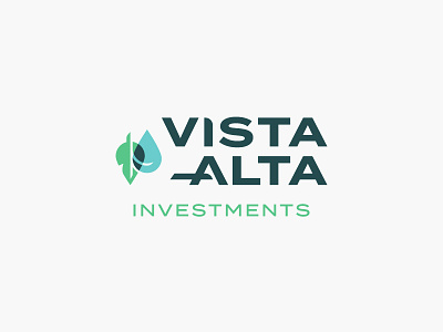 Vista Alta Logo brand branding design exploration icon identity logo mark monogram visual