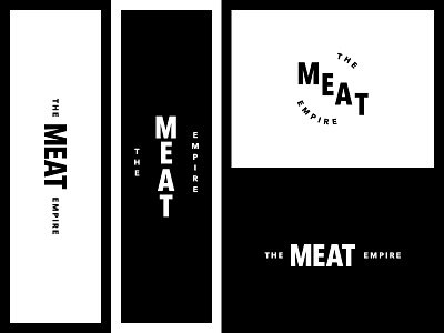 The Meat Empire - Exploration #2 branding food logo packaging visual identity