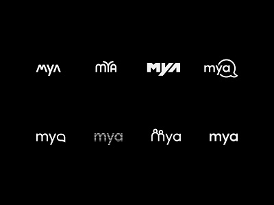 Mya Systems - Logo Explorations