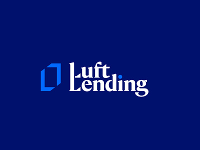 Luft Lending brand design brand identity branding agency finance icon illustration lending loans logo mark mark icon symbol monogram typography visual wordmark