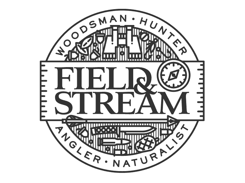 Field & Stream badge crest icon logo seal