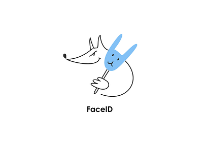 iOS / MacOS / iPadOS animal icons set from Yak project antivirus apple id appleid face id faceid fox icloud ipados pass password sheep squirrel touch id touchid update worm