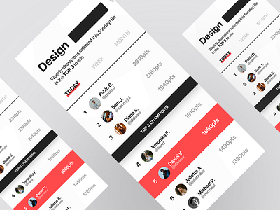 Leaderboard designs, themes, templates and downloadable graphic elements on  Dribbble